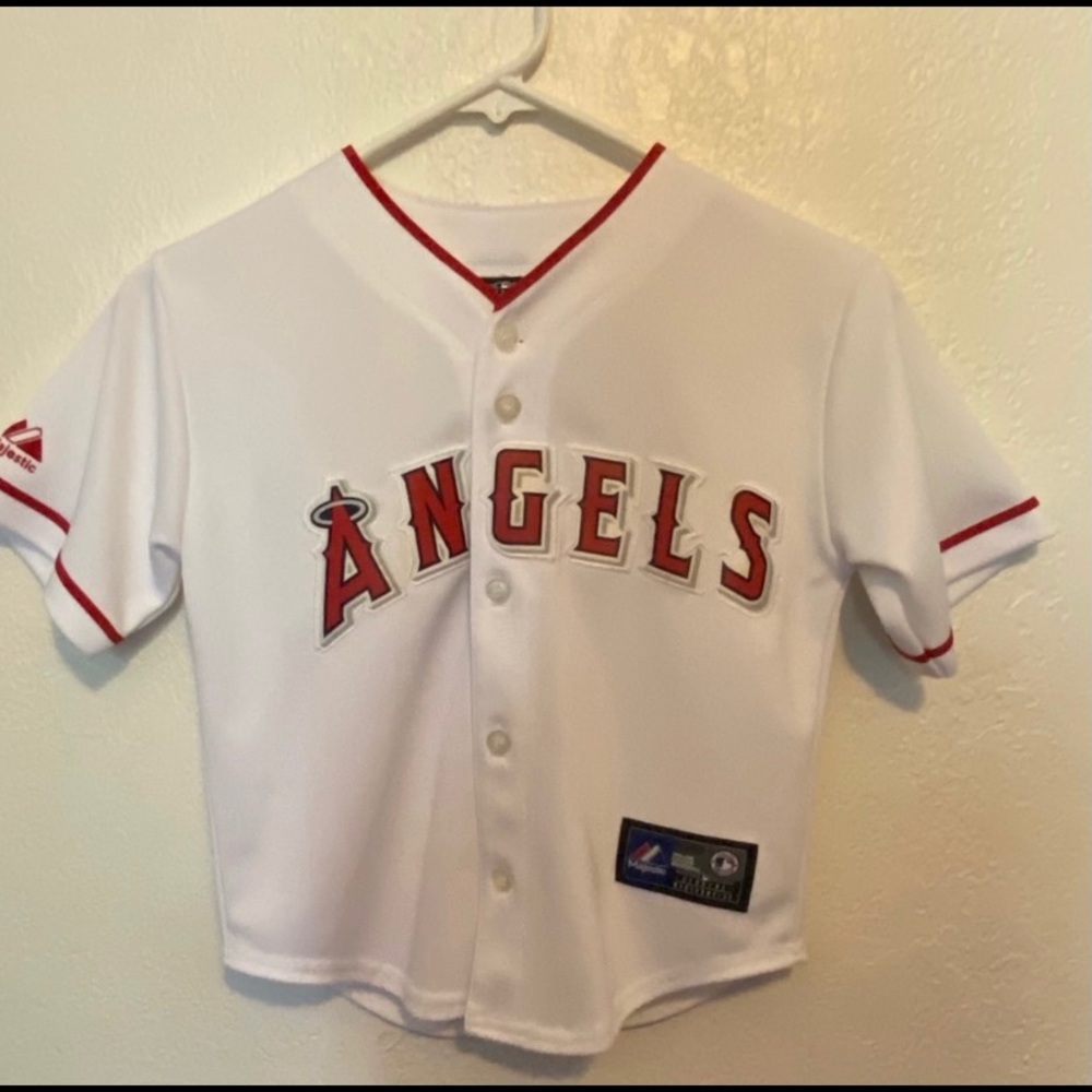 Youth Los Angeles Angels “Mike Trout” Jersey